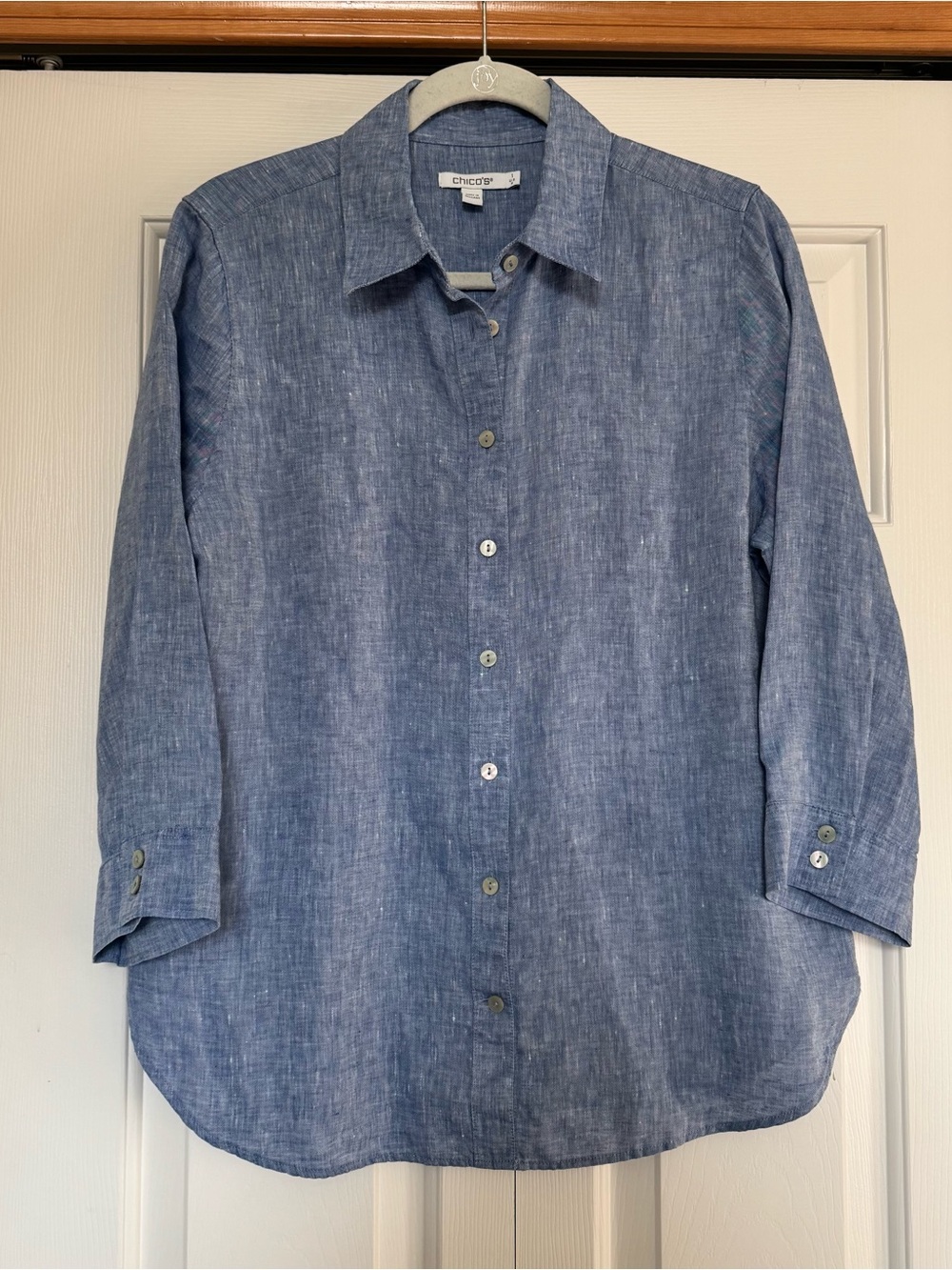 Chico’s Linen Blouse